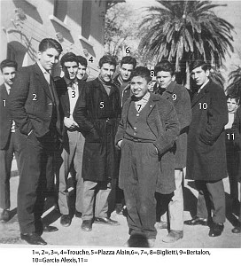 COLLEGE MODERNE LECLERC SIDI BEL ABBES LES INTERNES 1959 N01